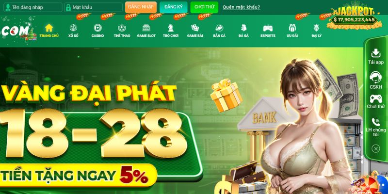 Bước 2: Tìm và nhấp vào nút đăng nhập