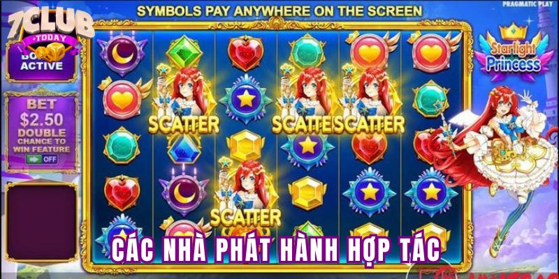 Các nhà phát hành nổ hũ hợp tác 7Club hiện nay
