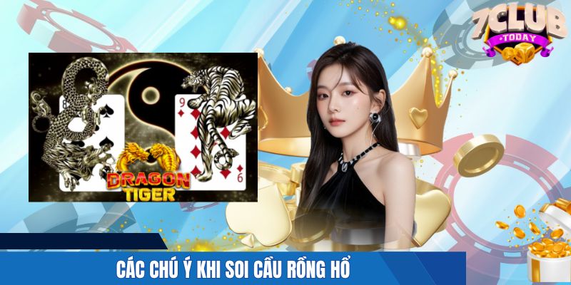Các chú ý khi soi cầu rồng hổ